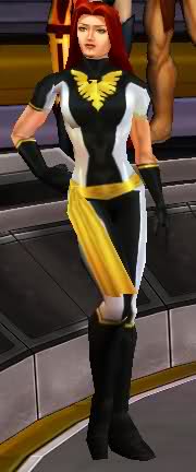 X-Men Marvel Girl Black Cosplay Costume